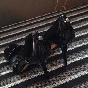 Leather bottom heels