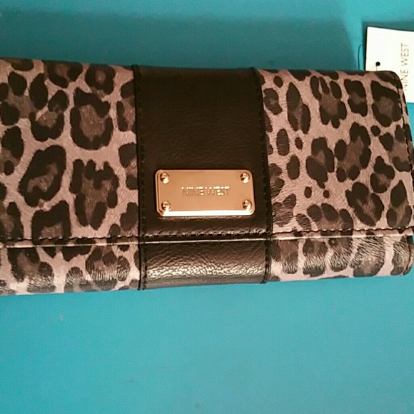 Nine West Animal Print Wallet