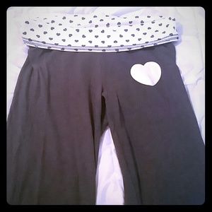 Victoria secret pink grey pants