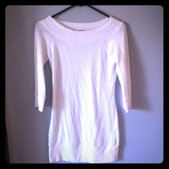 White Sweater Dress