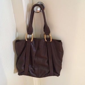 Banana Republic leather bag