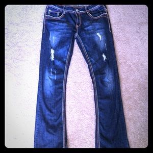 Dark Demin Jeans- WORN ONCE
