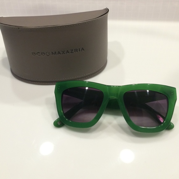 BCBG MaxAzria Green Sunglasses