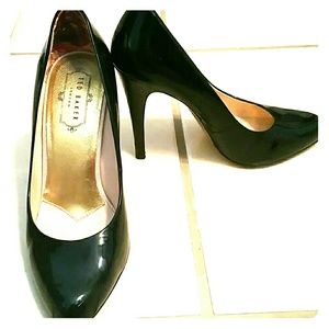 Black Patent Ted Baker Pumps