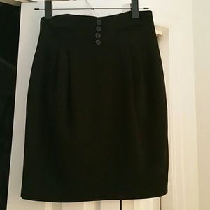 Black Club Monaco Pencil Skirt