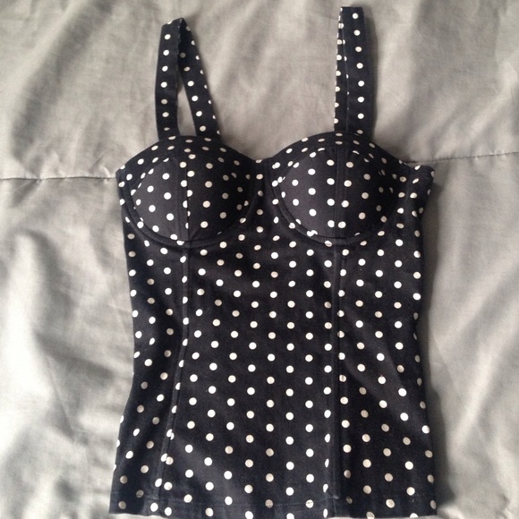 Charlotte Russe Bustier Top