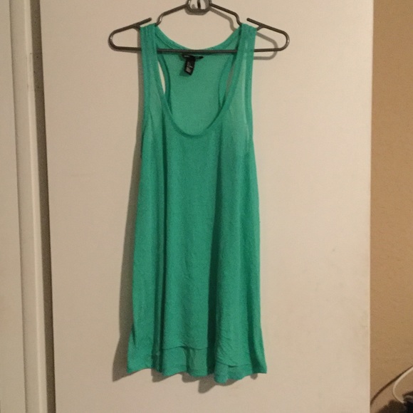 H&m tank top green