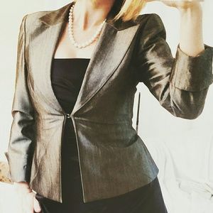 bebe Silver blazer
