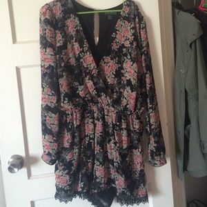 Floral Romper
