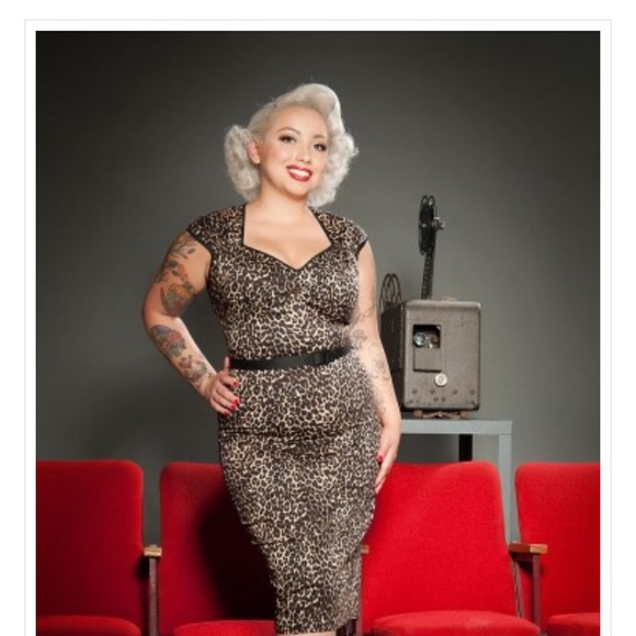 Sexy leopard pinup dress 😻