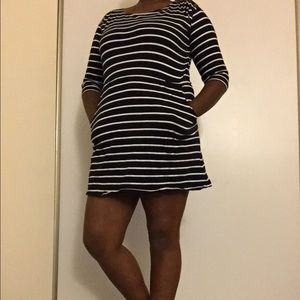👗 Forever 21: Striped Mini Dress