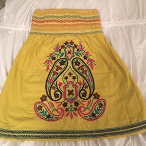 forever 21 embroidered tunic