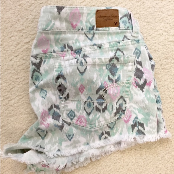 American eagle tribal print shorts