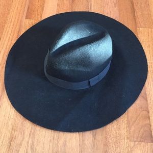 Wide Brim Felt Hat