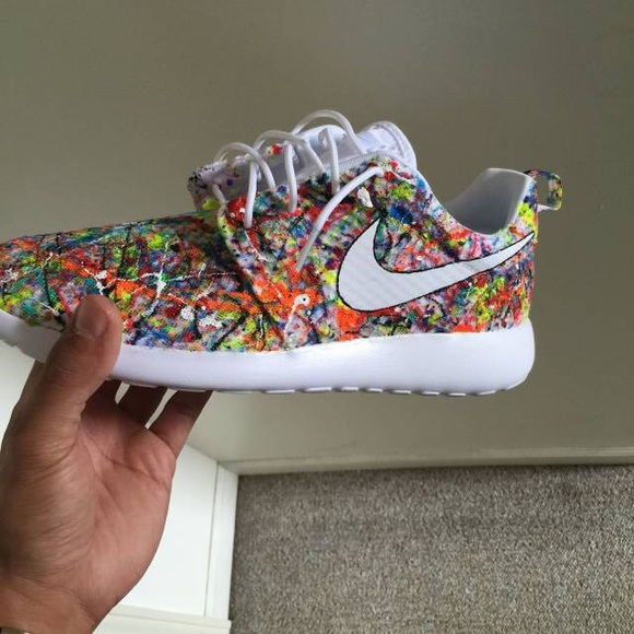 Color Run Nike Roshe Run - Picture 2 of 3
