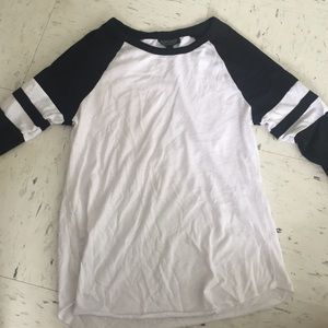 Top shop baseball tee