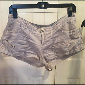 American eagle linen shorts
