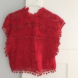 adorable Tularosa crop top