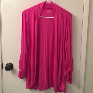 Gorgeous maternity hot pink cardigan