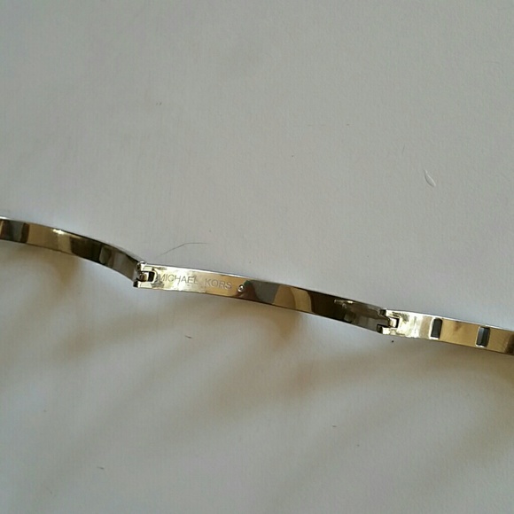 Silver and Diamond Michael kors bangle - Picture 2 of 2