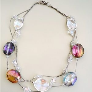 Colored Gem Necklace
