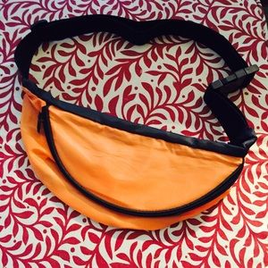 Orange fanny pack