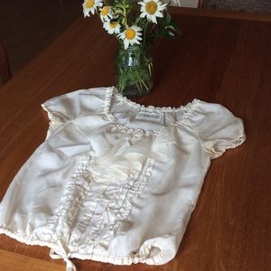 Abercrombie and Fitch Fashion Ruffle Blouse