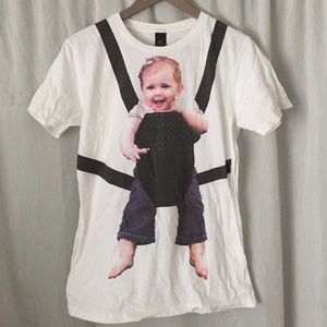 Paul Frank shirt with baby