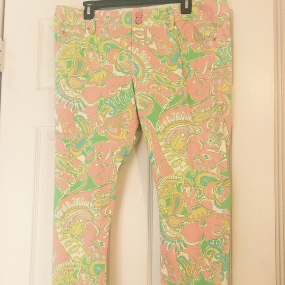 Lilly Pulitzer Pants - Lilly Pulitzer Worth Skinny Mini Zip Jeans