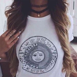 We Live By the Sun We Feel By the Moon Shirt