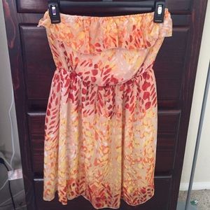 Beautiful orange dress