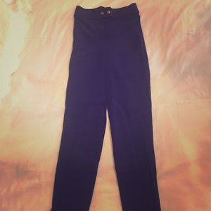 American apparel high waisted riding pants