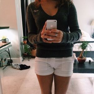 dark grey hollister sweater!