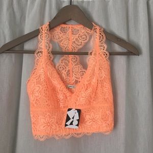 UO Orange bralette NEW