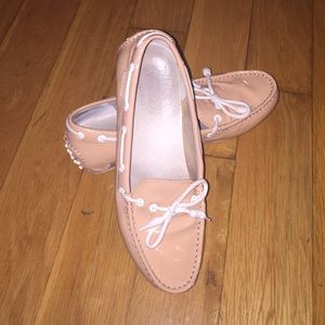 5.5 Cole Haan patent leather weekender