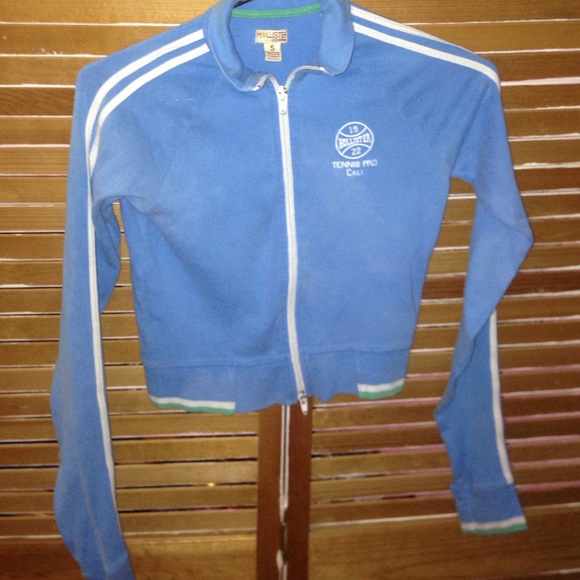extremly rare hollister tennis crop sweater