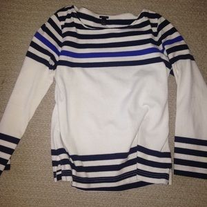 3/4 J. Crew striped top