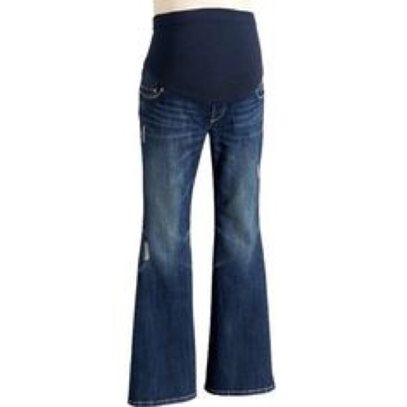 Maternity flair jeans
