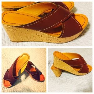 Wedge sandals