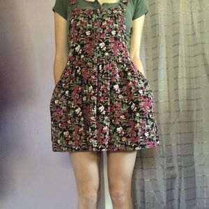 Floral Overall Dress