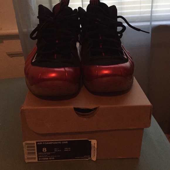 Red Nike Air Foamposite