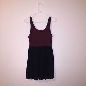 Two tone dress