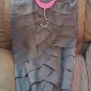 Silver party dress perfect for the holidays!!