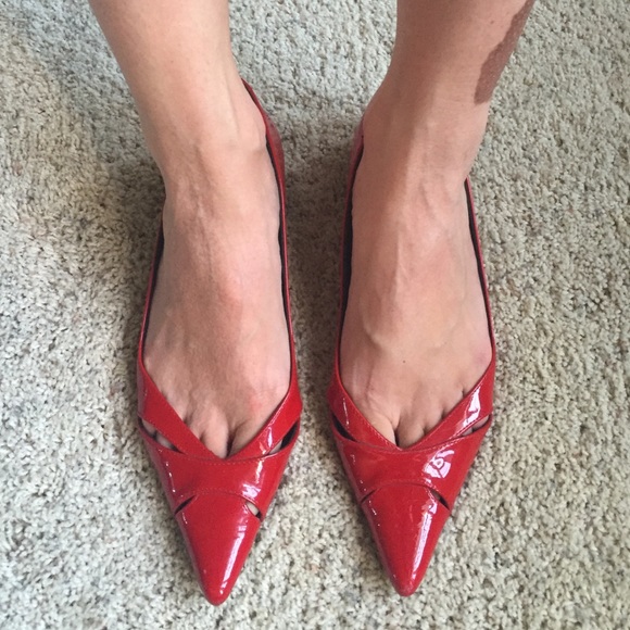 Michael Kors red heels