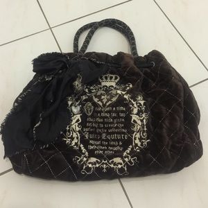 Black Juicy Couture bag