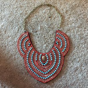 New necklace with beads