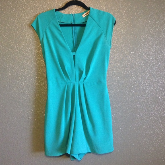 Turquoise romper