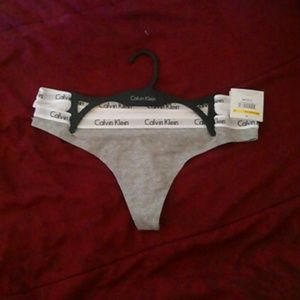 Calvin Klein Logo Thongs