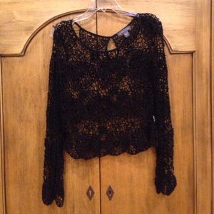 Limited edition Kendall & Kylie crochet top