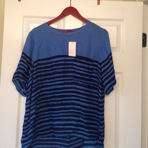 New with tags Vince silk top large